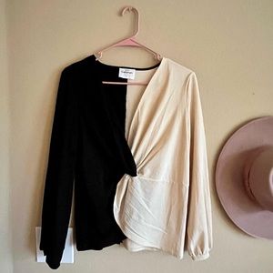 Anthropologie yin Yang top